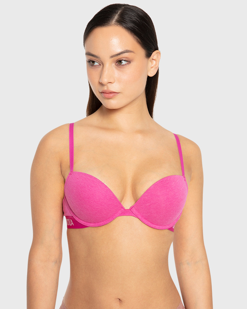 Rx Pu Pl Art Deco Logo Htr Fuchsia Red Htr / 34B