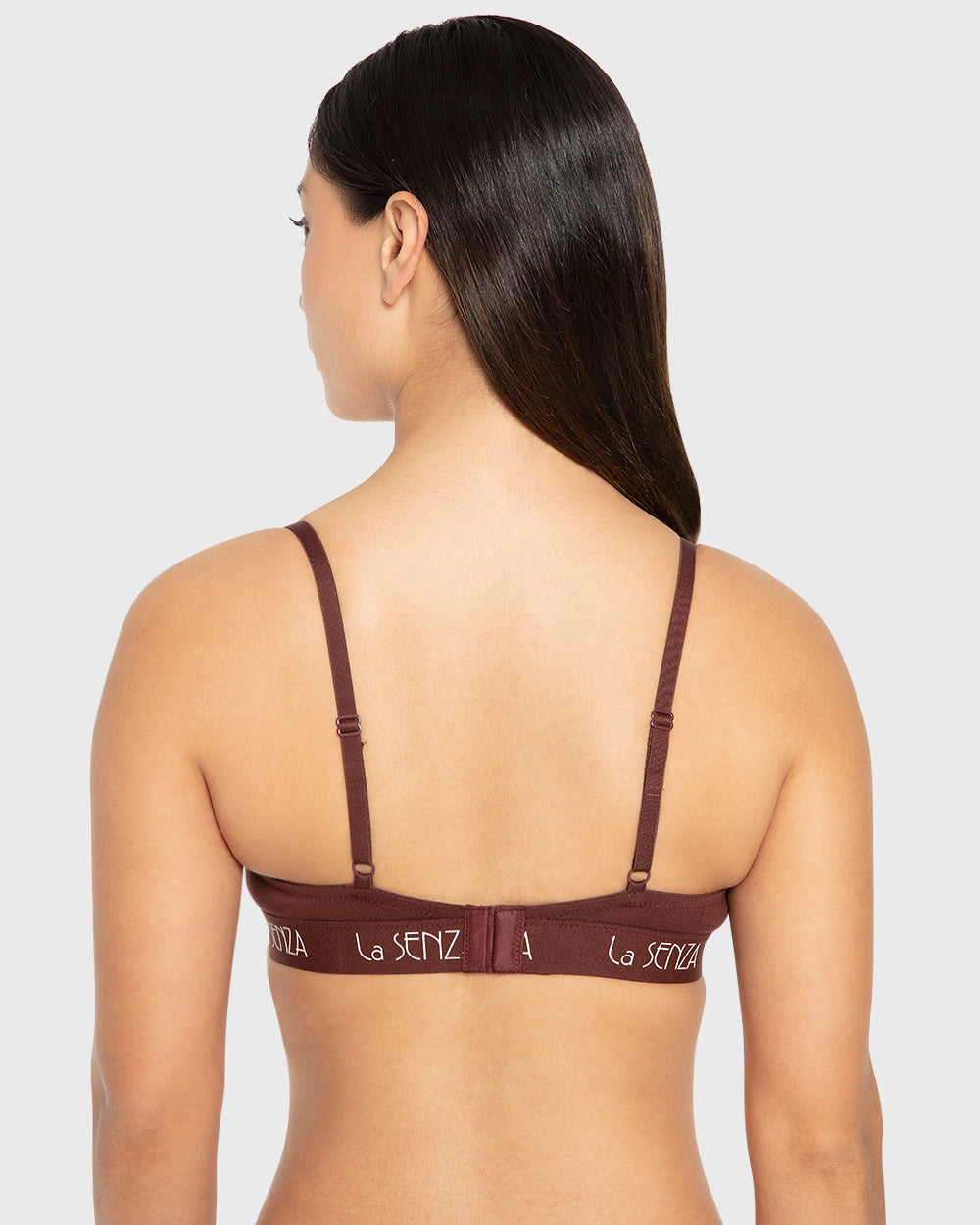 Rx Pu Pl Art Deco Logo Ctn Bitter Chocolate / 34B