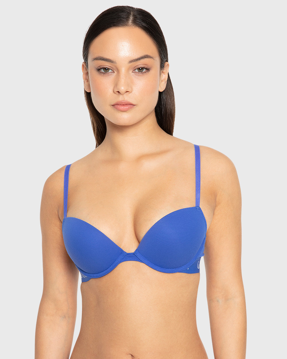 Rx Pu Pl Art Deco Logo Ctn Dazzling Blue / 34B
