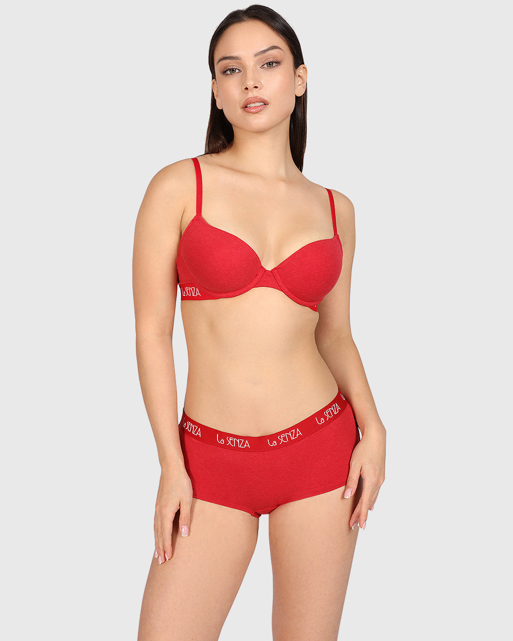 La Senza Trend Remix Boyshort Panty Red / M