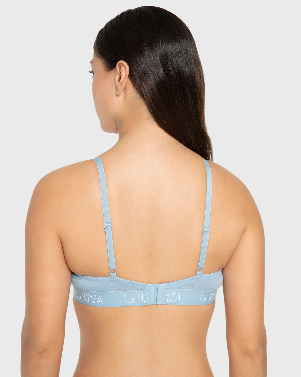 Essentials Ll Demi- Art Deco Logo Ctn Glacier Lake / 34B