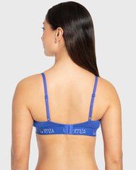 Essentials Ll Demi- Art Deco Logo Ctn Dazzling Blue / 34B
