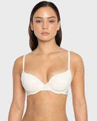Essentials Ll Demi- Art Deco Logo Ctn Egret / 34B