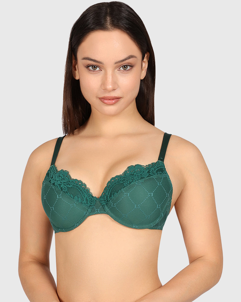 La Senza Obvious So Sexy Full Coverage Bra Dark Green / 34B