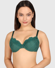 La Senza Obvious So Sexy Full Coverage Bra Dark Green / 34B