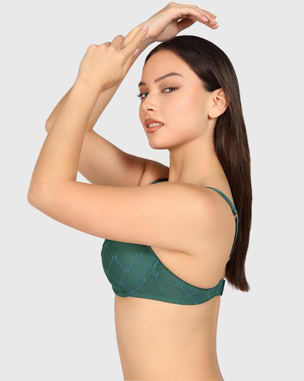 La Senza Obvious So Sexy Full Coverage Bra Dark Green / 34B