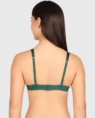 La Senza Obvious So Sexy Full Coverage Bra Dark Green / 34B