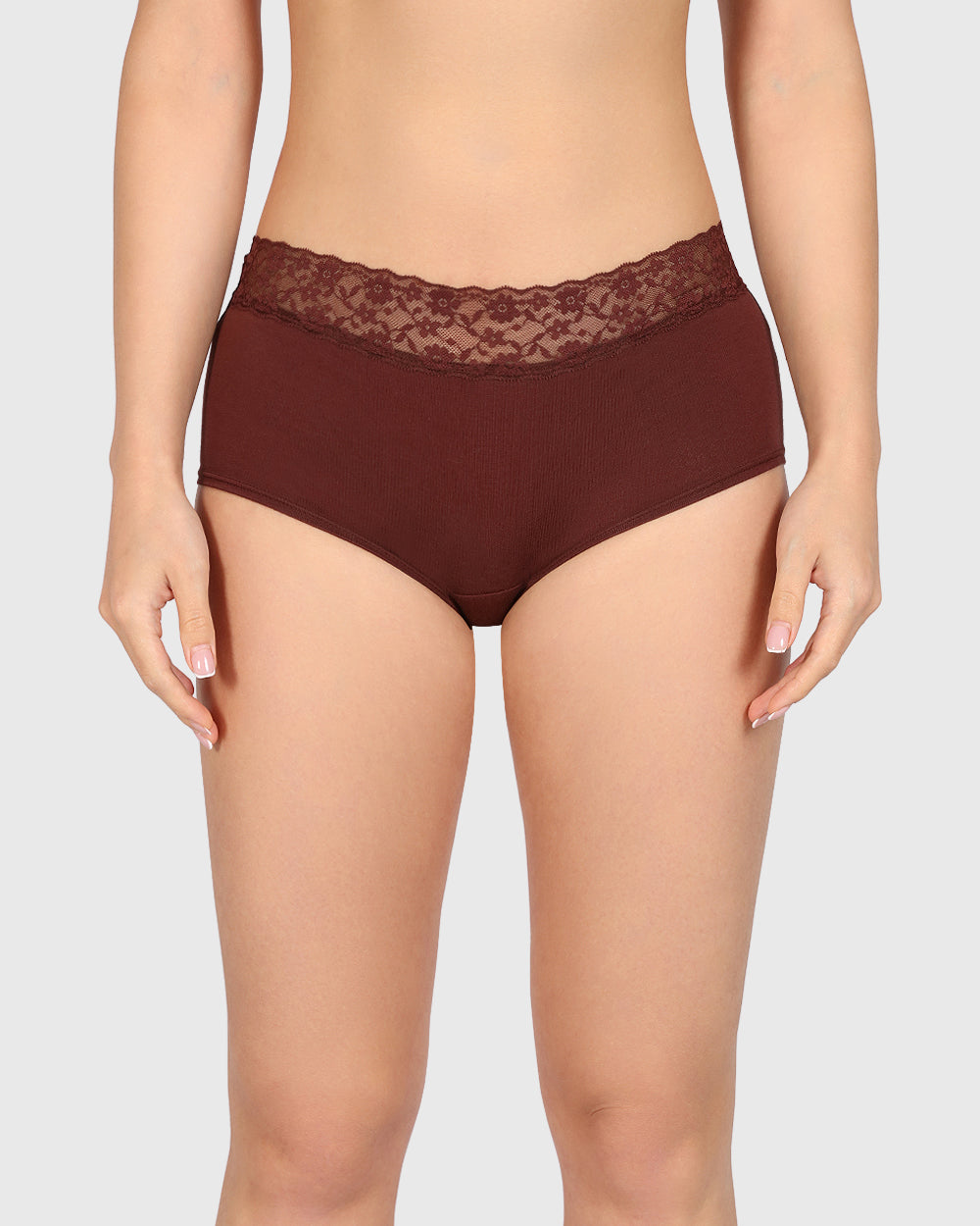 La Senza Trend Remix Boyshort Panty Brown / M