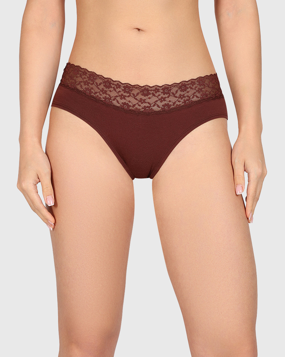 La Senza Trend Remix Hipster Panty Brown / M