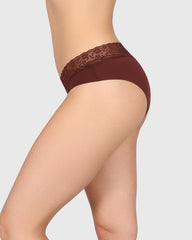 La Senza Trend Remix Hipster Panty Brown / M