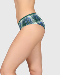 La Senza Trend Remix Hipster Panty Print : Plaid / M