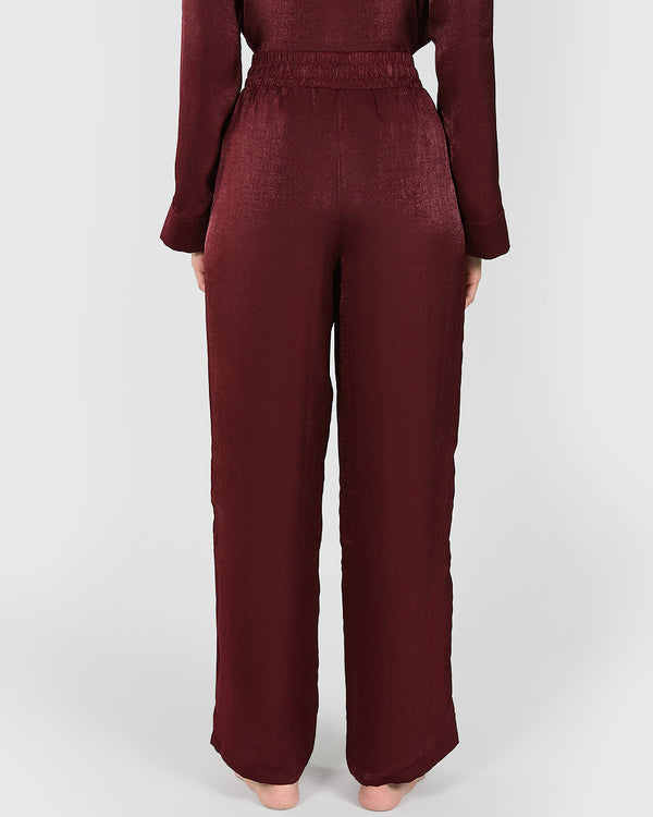 La Senza Sexy Sleep Pants Dark Red / M