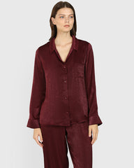 La Senza Sexy Sleep Sleveless Top Dark Red / M