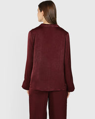 La Senza Sexy Sleep Sleveless Top Dark Red / M