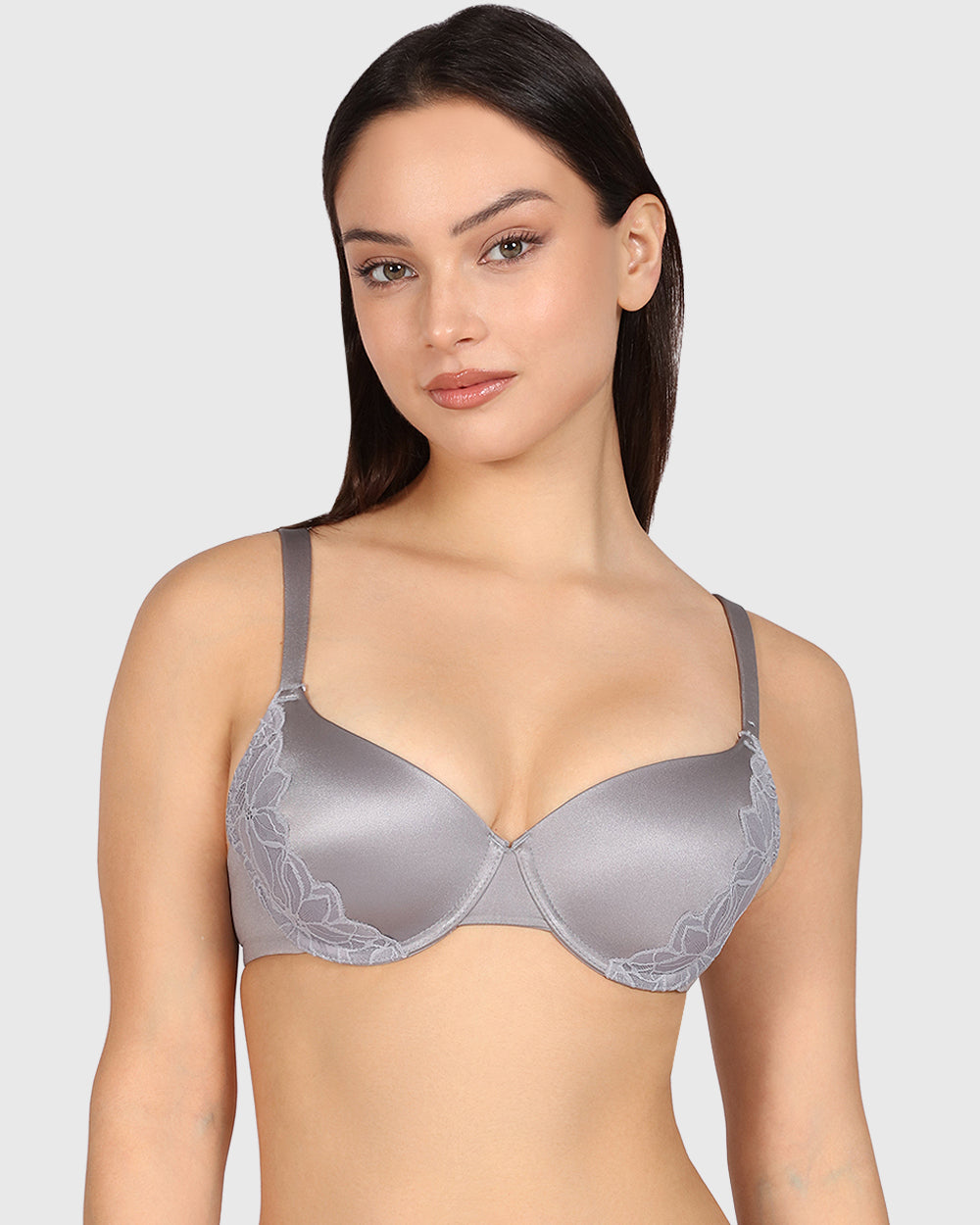 La Senza Obvious So Sexy Full Coverage Bra Grey / 34B