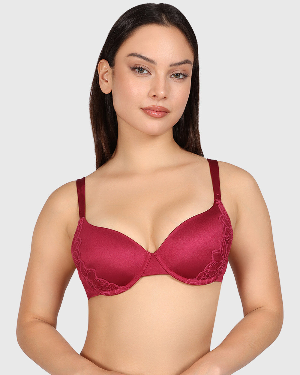 La Senza Obvious So Sexy Full Coverage Bra Dark Pink / 34B