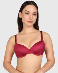 La Senza Obvious So Sexy Full Coverage Bra Dark Pink / 34B