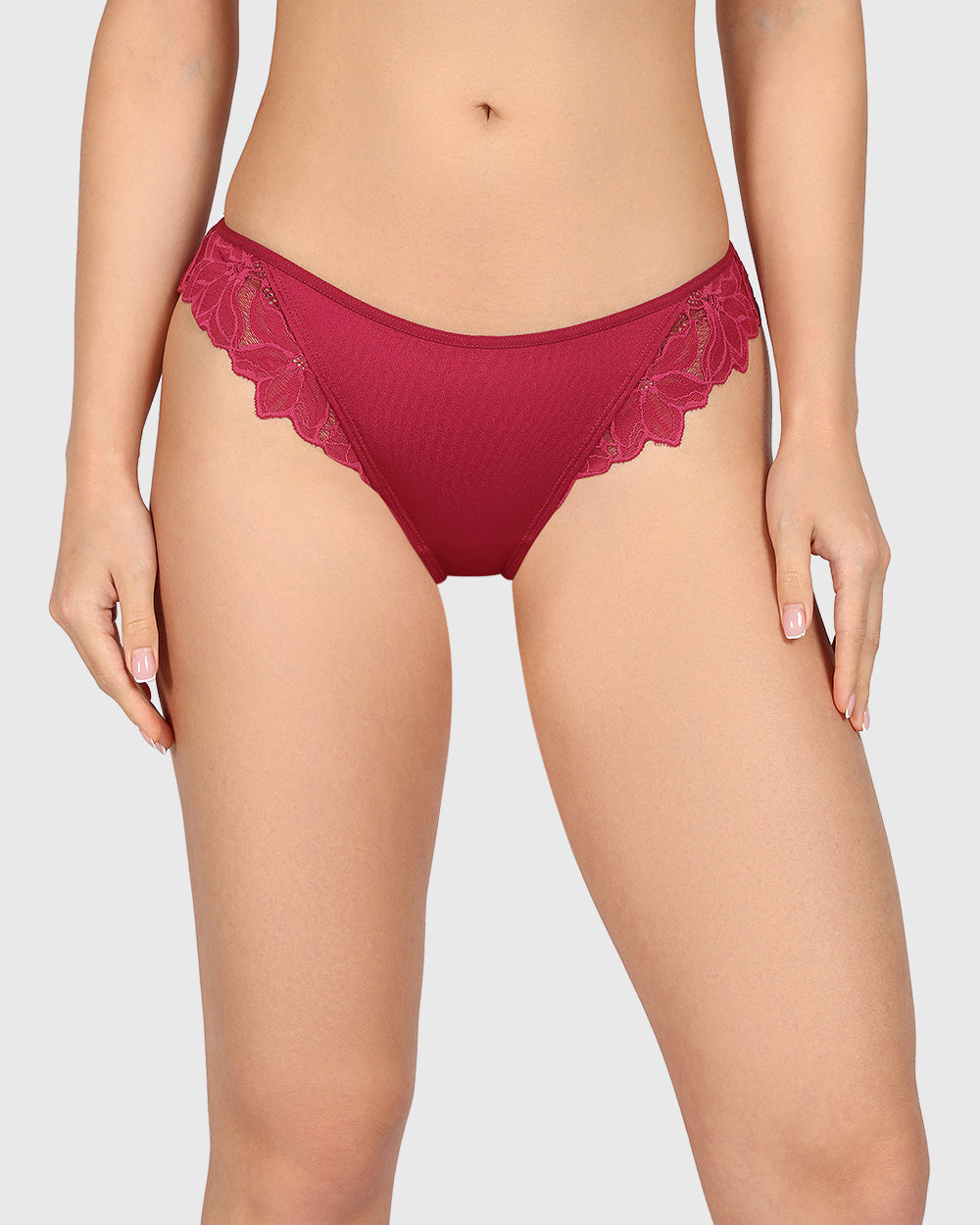 La Senza Sexy Diva Cheeky Panty Dark Pink / M