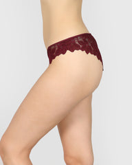 La Senza Diva Cheeky Panty Dark Red / M