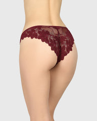 La Senza Diva Cheeky Panty Dark Red / M