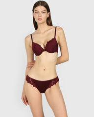 La Senza Diva Cheeky Panty Dark Red / M