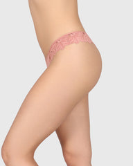 La Senza Sexy Diva Thong Panty Light Pink / M