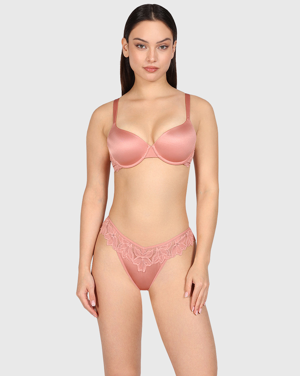 La Senza Sexy Diva Thong Panty Light Pink / M