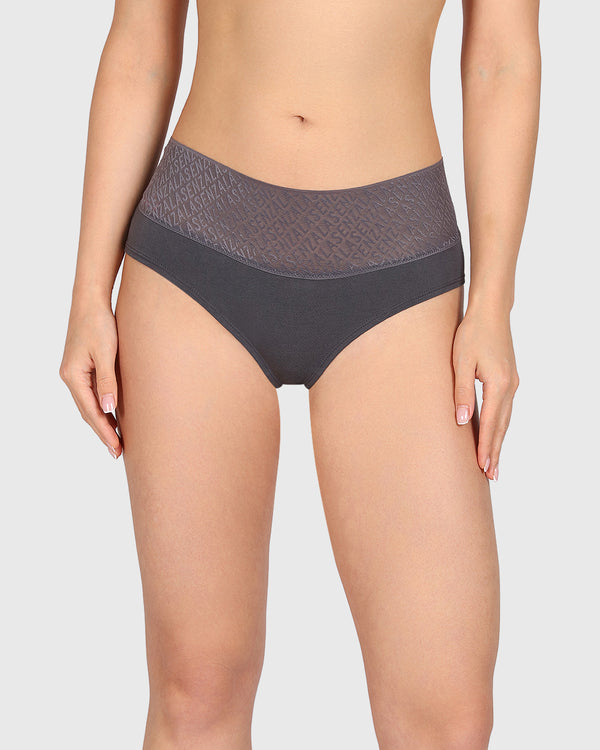 La Senza Trend Remix Hipster Panty Dark Green / M