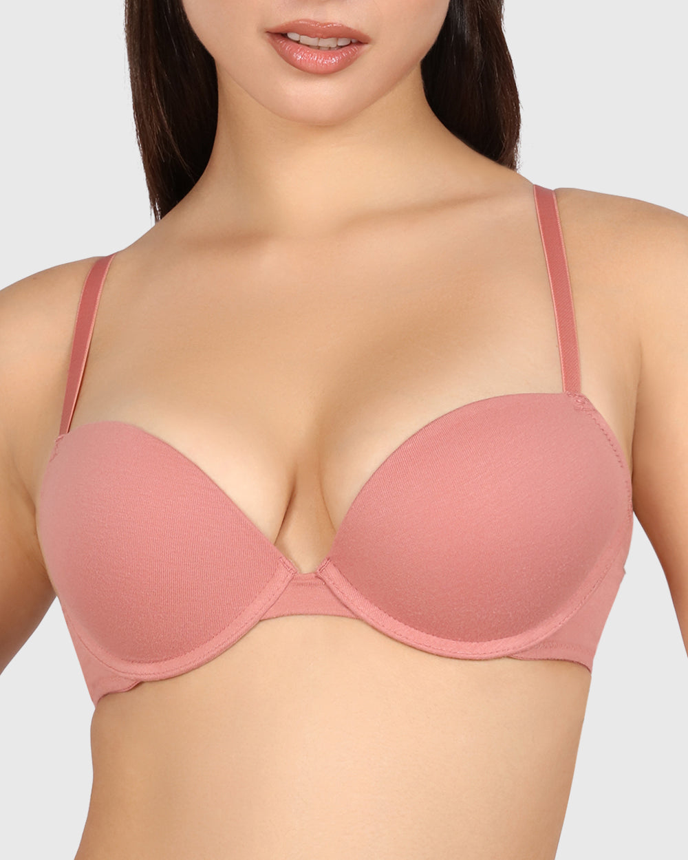 La Senza Trend Remix Plunge Bra Light Pink / 34B