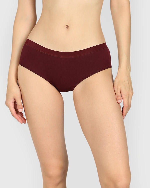 La Senza Ultrasoft Hipster Panty Dark Red / M