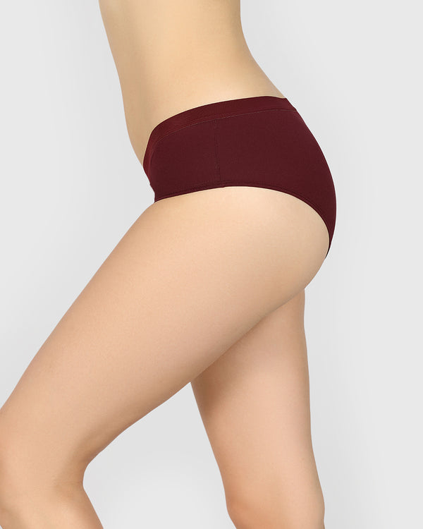 La Senza Ultrasoft Hipster Panty Dark Red / M