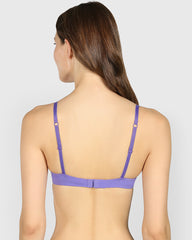 La Senza Light Pushup Plunge Bra Purple / 34B