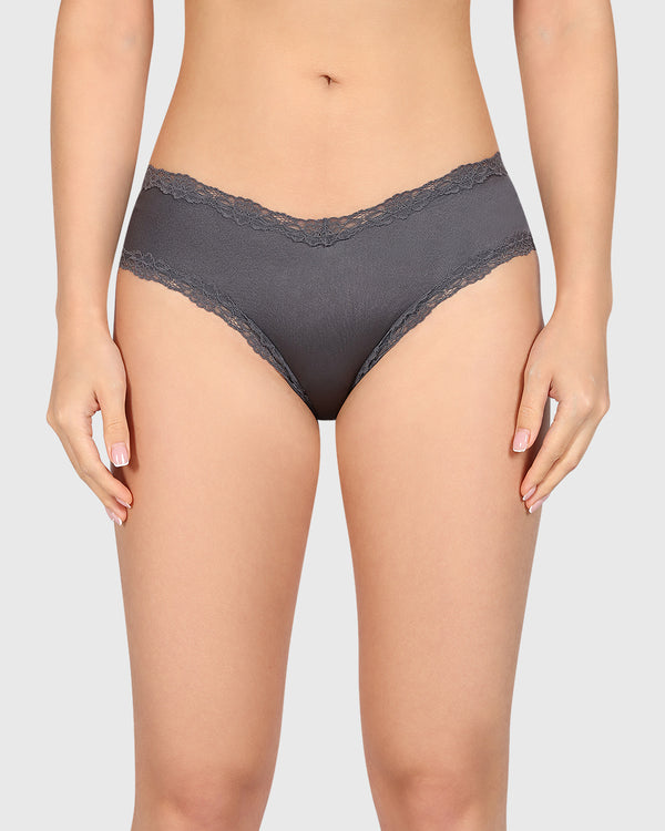 La Senza Sexy Sexy Pin Up Cheeky Panty Dark Green / M