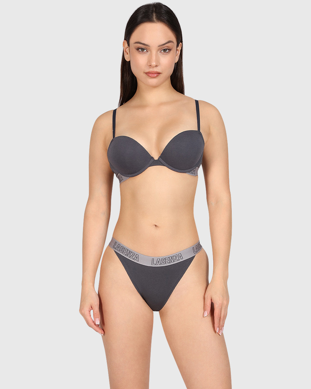 La Senza Trend Remix Cheekini Panty Dark Green / M