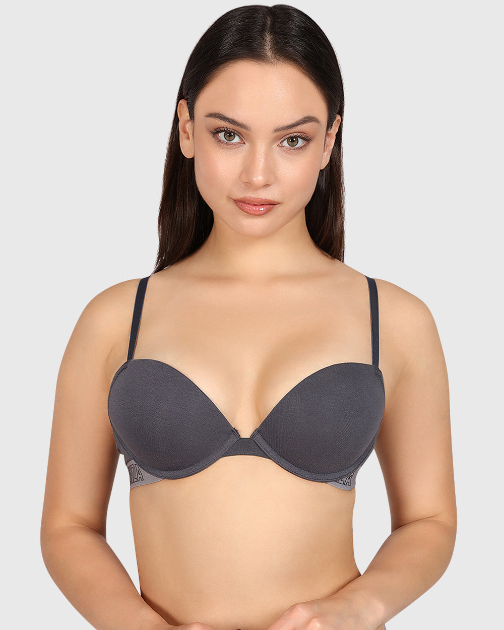 La Senza Trend Remix Plunge Bra Dark Green / 34B