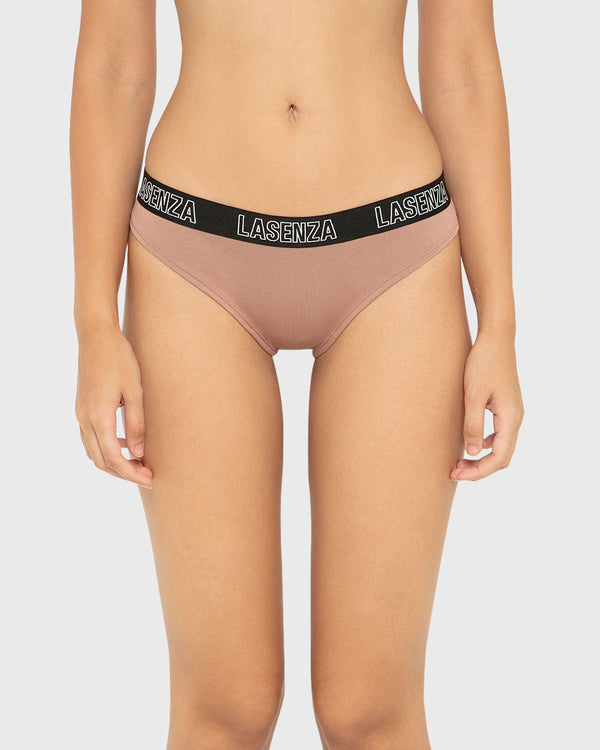 Rx Thong Knockout Logo Deer With Black / M