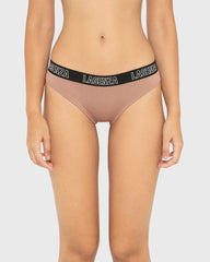 Rx Thong Knockout Logo Deer With Black / M