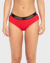 Rx Hipster Knockout Logo Chili Red With Black / M