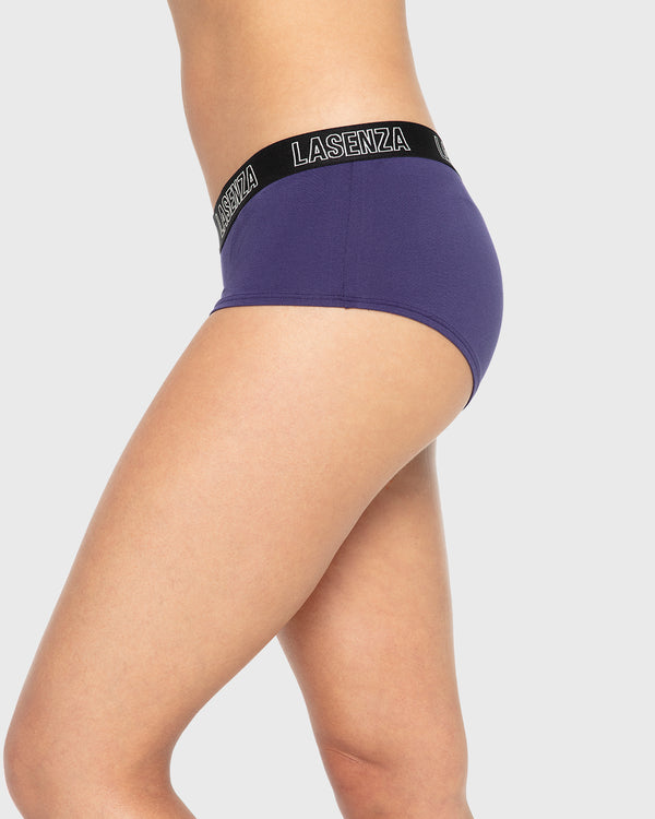 Rx Boyshort Knockout Logo Celestial Sky With Black / M