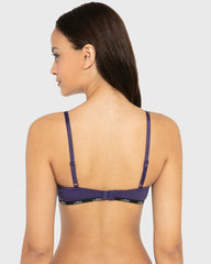 Rx Pu Pl Skinny Logo Ctn Celestial Sky With Black / 34B