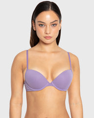 Rx Pu Pl Fit Update - Cotton W Ls Tag Purple Haze / 34B