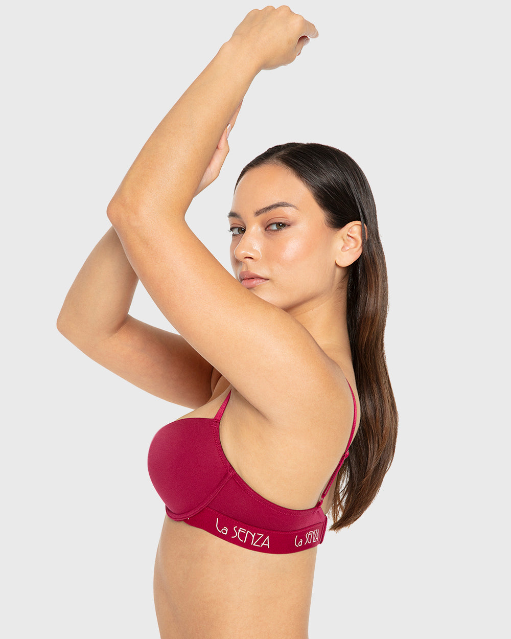 Rx Pu Pl Art Deco Logo Ctn Plum Rose / 34B