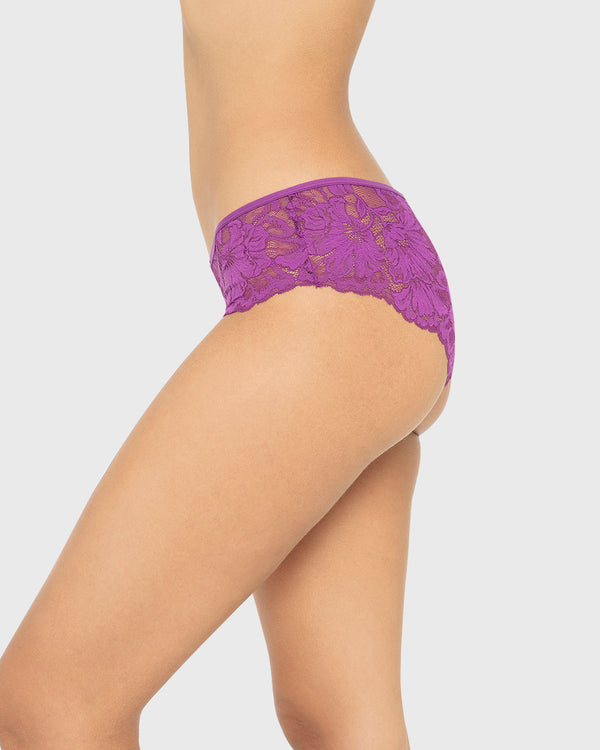 Diva Hipster Lavish Lace Sparkling Grape / M