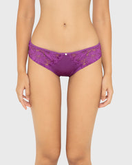 Diva Thong Lavish Lc Sides And Bk Sparkling Grape / M