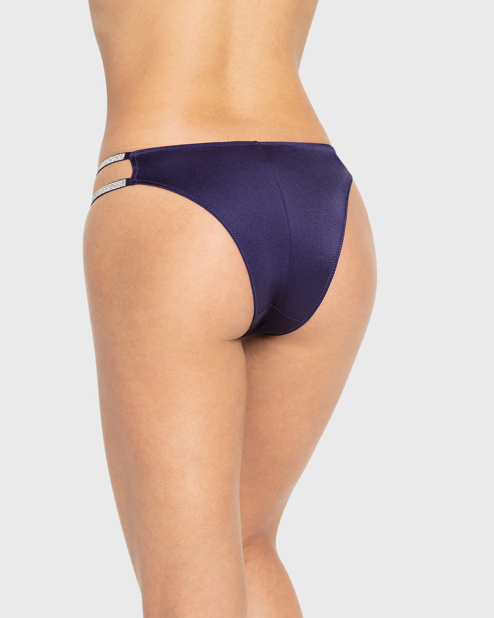 Diva Hl Mini Cheeky Micro W Rhinestone Straps Celestial Sky / M