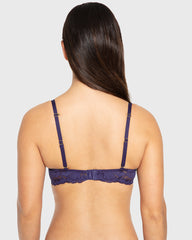 Bs Pu Pl Bc Smth Cup Lavish Lc W Bondage Straps Celestial Sky / 34B