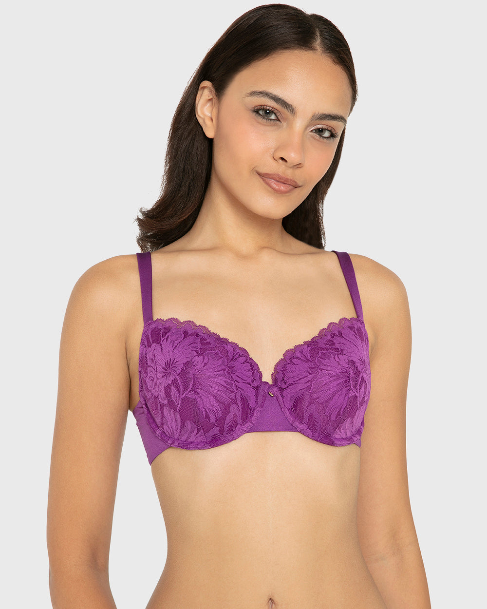 Ss Ll Balc Studio Lavish Lc Cup Smth Wing Sparkling Grape / 34C