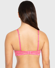 Hs Pu Pl Bc Romantic Lc Wing W Cradle Hot Pink / 34B