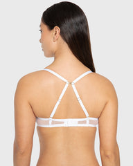 Hs Pu Pl Bc Lavish Lc W Cradle- Foil Foiled White / 34B