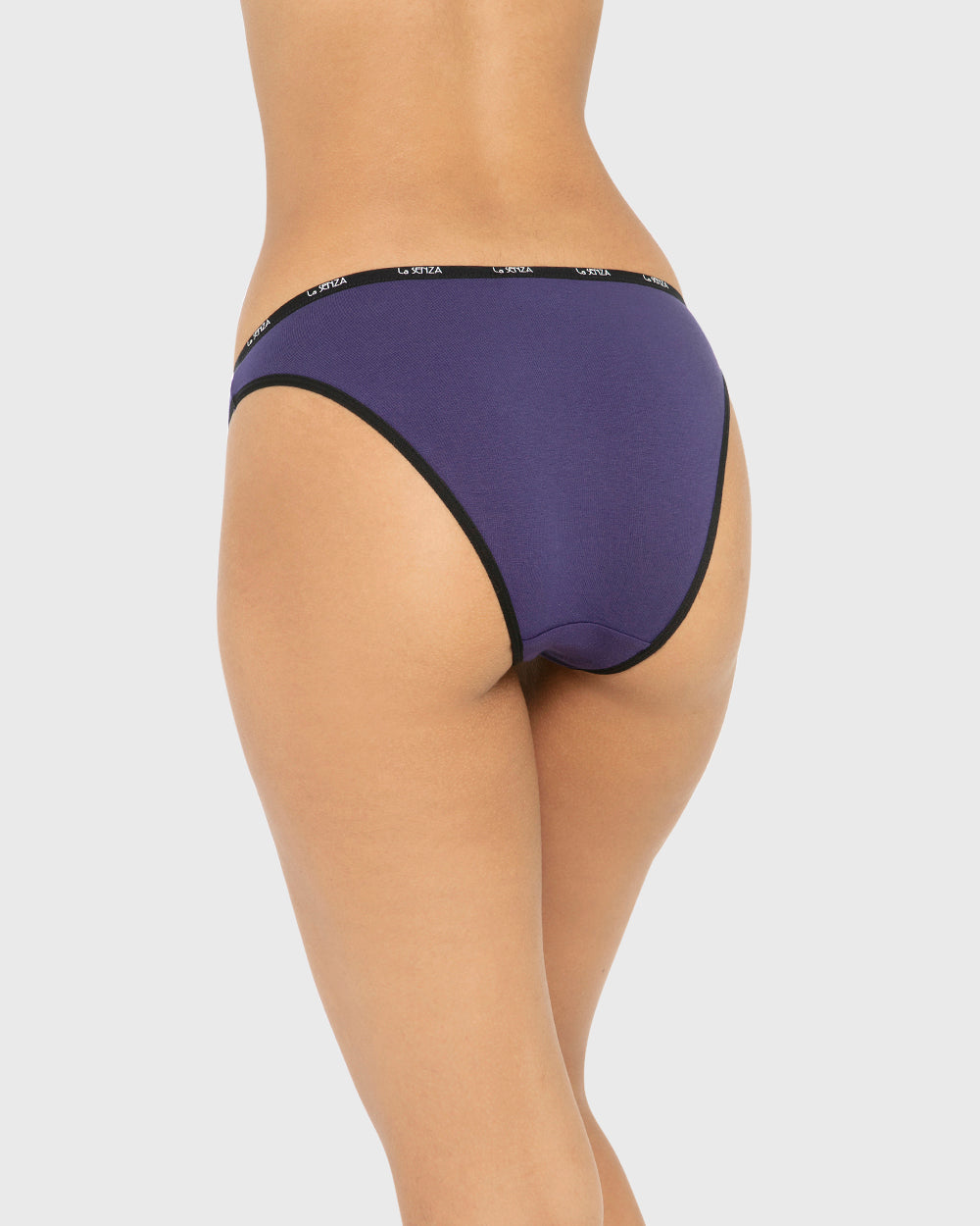 Essentials Bikini Cotton - Skinny Logo Celestial Sky With Black / M